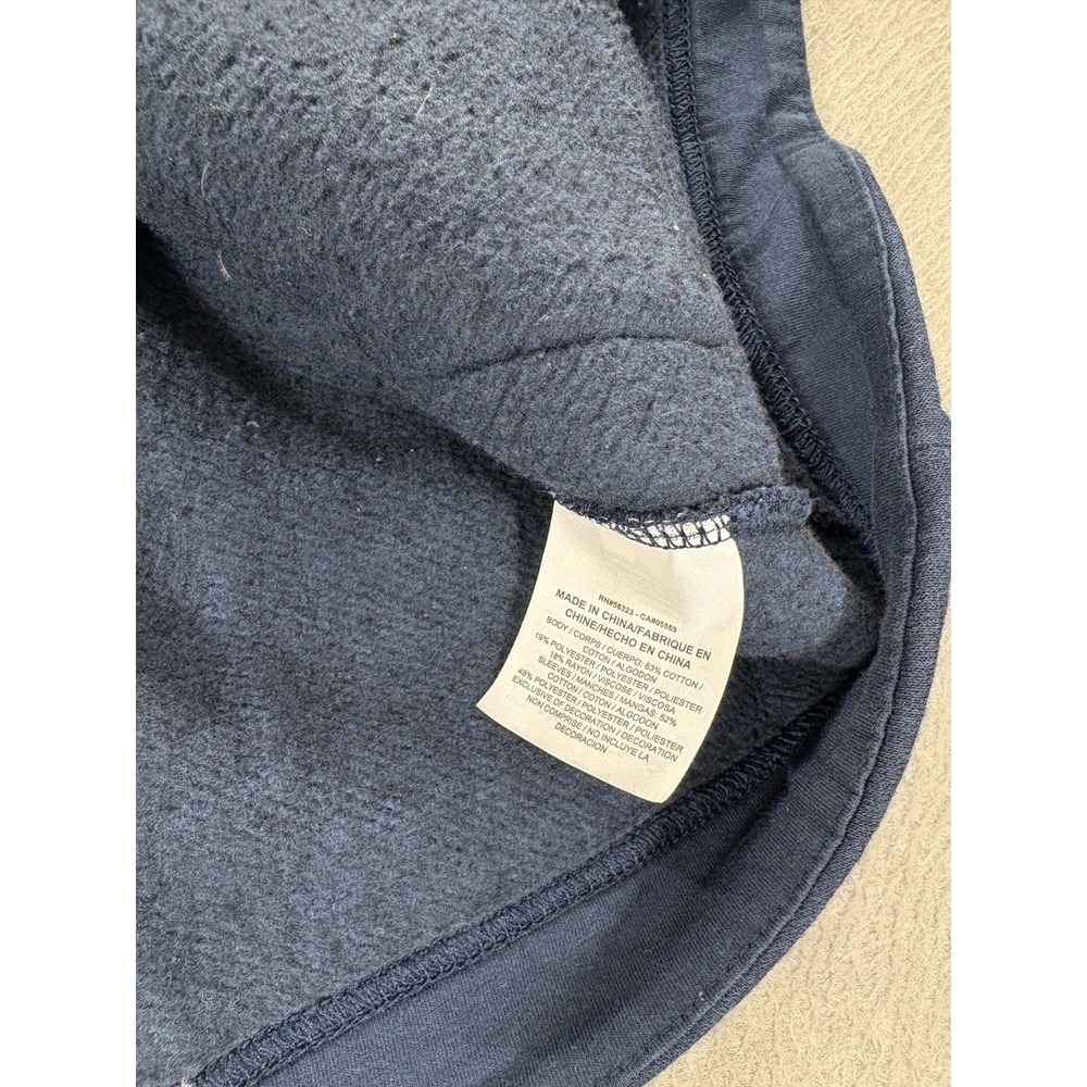 Nike Performance Stitched Logo Fleece Button Up Jacket (Women's Medium)‎ Blue - Picture 12 of 13